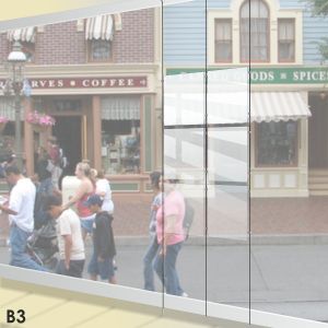 Schaufenster display 6xA4