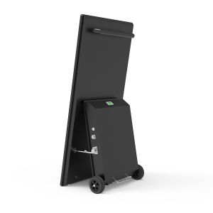 Mobiler Outdoor Digital Kundenstopper 43" (mit Akku und IP65 Schutz)